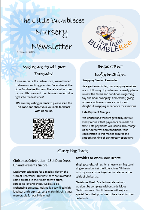 december 2023 newsletter