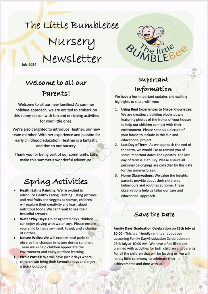 july 2024 newsletter