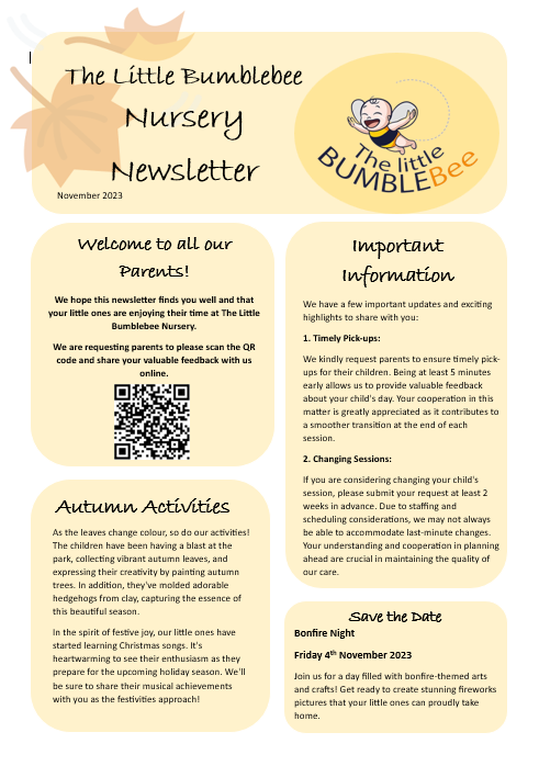 november newsletter
