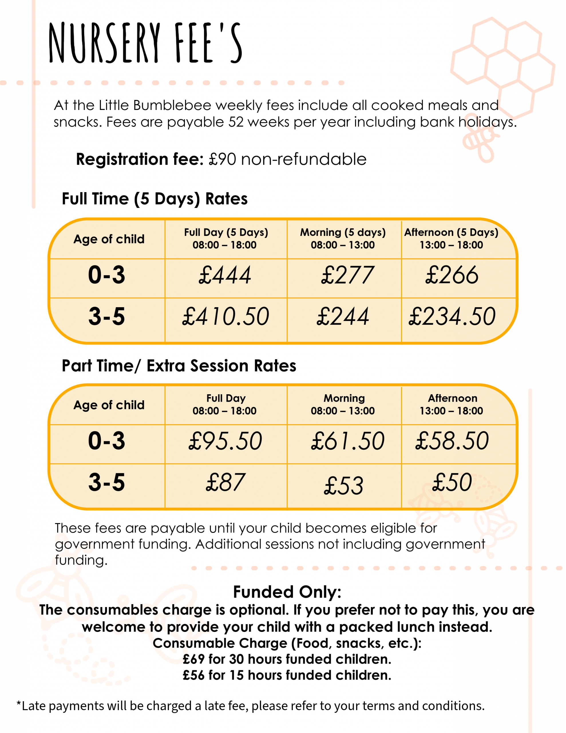 nursery price list 2026